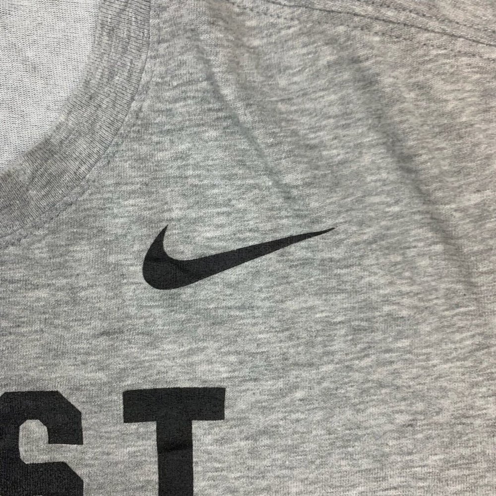 Vintage Nike Grey Short Sleeved Graphic T-Shirt Size Mens Medium - Picture 3 of 4